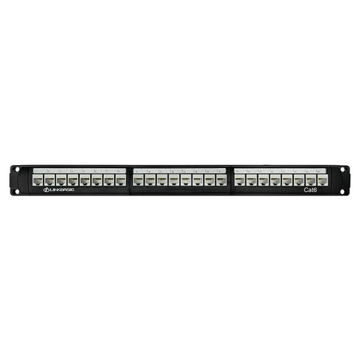 [PNA24-KJ] Linkbasic Patch Panel modular Cat.5/Cat.6 conexión 24 puertos