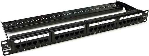 [PND24-UC6] Linkbasic Patch Panel lleno Cat.6 conexión 24 puertos