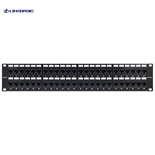 [PND48-UC6] Linkbasic Patch Panel lleno Cat.6 conexión 48 puertos