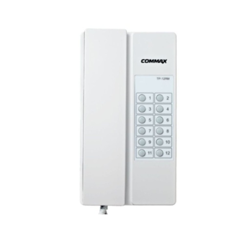 [TP-12RM] Commax Intercomunicador Maestro Tipo Teléfono