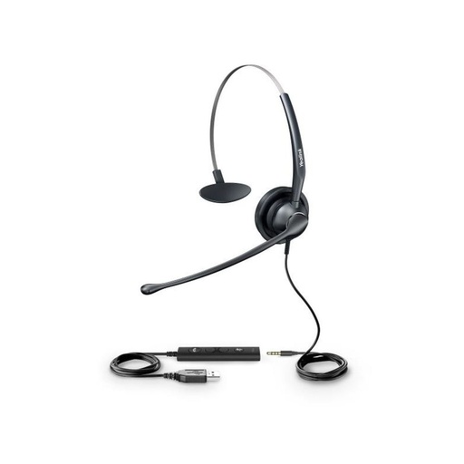 [UH33] Auriculares Yealink USB para Teléfonos Sip-T