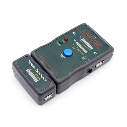 [VC-CT807] Vichnet Tester Profesional USB/LAN/9 Multi-Modular
