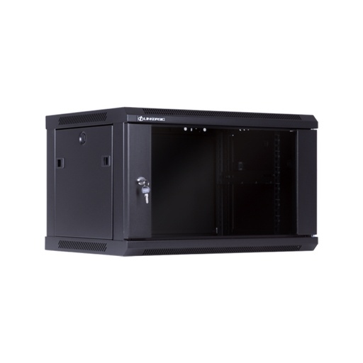 [WCB06-645-BAA-C] Linkbasic Gabinete 6U, 450mm de Profundidad, No Abatible/ Ventilacion adecuada para grabadores y switches