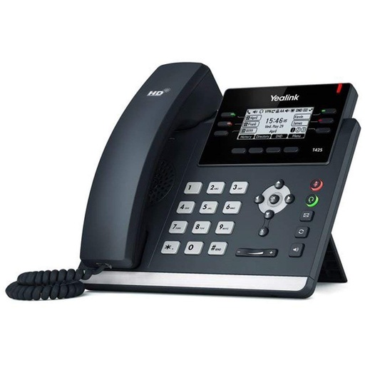 [Yealink SIP-T42S] Yealink Teléfono IP 12 Cuentas VoIP Llamada IP Directa sin Proxy SIP