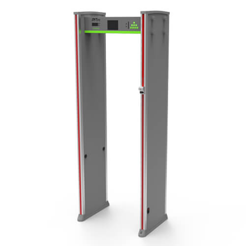 [ZK-D3180S] ZKT Arco Detector de Metales con Detección de Temperatura Incorporada