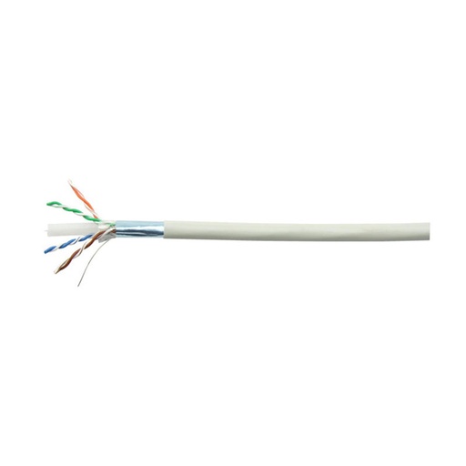 [CLA04-SC6A-7035] Linkbasic Cable FTP Cat.6A, 23AWG, Conductor de .575mm, 305MT, Color Crema