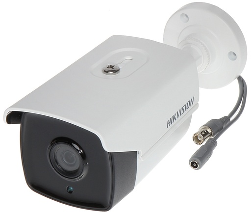 [DS-2CE16H1T-IT3] HD Camara 3.0 Bullet Hikvision 5Mpx., Lente Fijo EXIR, metalica, IP66 20Mt. IR, uso exterior, ATW / MWB