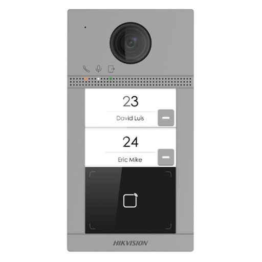 [DS-KV8213-WME1] Videointercom 2 Canales de Control de Acceso