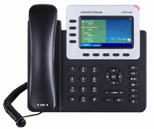 [GXP-2140] GXP-2140 Telefono IP con 4 líneas, pantalla 4.3Plg