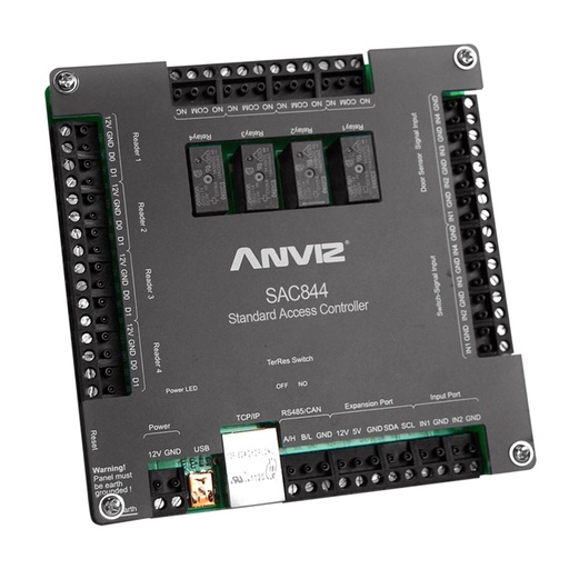 [SAC-844] Controladora para 4 puertas Anviz