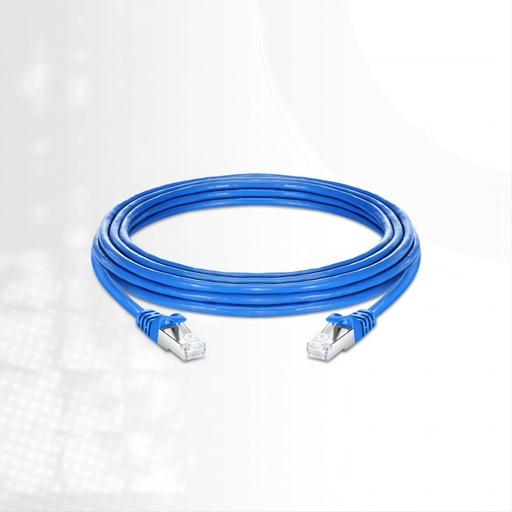 [VCPC-CAT6A-FTP-0.16mm-3MT-B] Vichnet Patch Cord Cat.6 FTP/ 10 Pies Azul