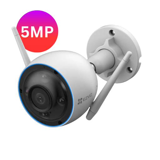 [CS-H3-R100-1J5WKFL] EZVIZ Cámara WiFi 5MP/ Vision Noctura a Color/ IP67/ Audio doble via