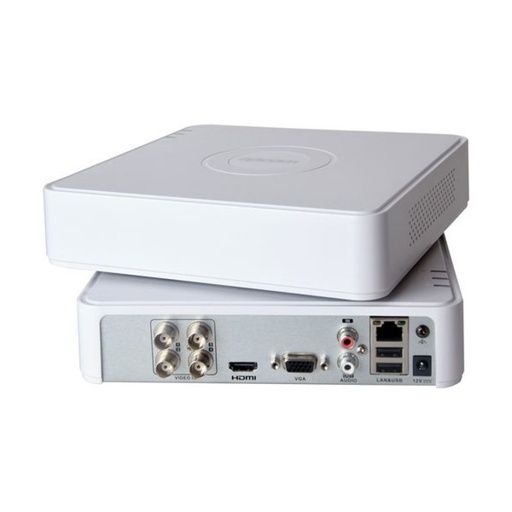 [iDS-7104HGHI-M1] Hikvision DVR 4 Canales Mini 720p 1U H.265+