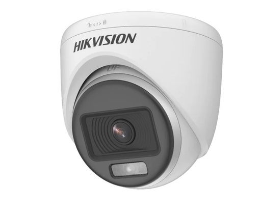 [DS-2CE70DF0T-PFS] Hikvision Camara Turret 2Mpx ColorVu Fija Con Audio