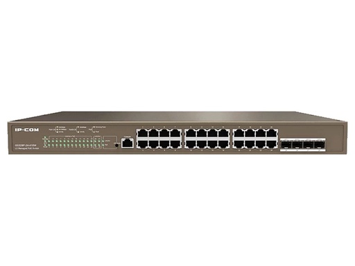 [G5328P-24-410W] IP-Com Layer 3 Managed PoE Switch