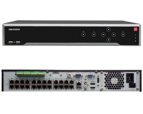 [DS-7732NI-I4-24P] Hikvision NVR de 32 Canales 1.5U 24 Puertos PoE 4K