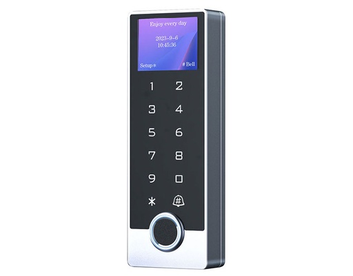 [ZDAC-T3FW] Baykus Control de Acceso con Huella y Teclado Táctil WiFi IP68