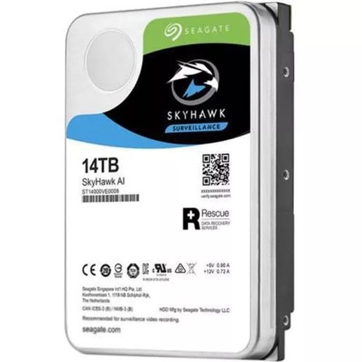 [ST14000VE0008] Seagate Disco Duro para Videovigilancia 14TB