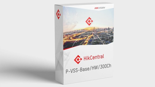 [HikCentral-P-VSS-Base/300Ch] Hikvision Licencia Base para 300 Camaras