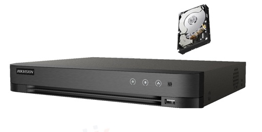 [iDS-7204HUHI-M1/S] Hikvision DVR AcuSense 4ch. 8mp Lite/Decodificacion H.265+