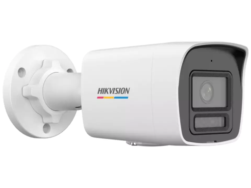 [DS-2CD1047G2H-LIU] Hikvision Cámara Bullet 4Mpx ColorVu Dual Light/Micrófono IP67 H.265+ Soporta Micro SD Hasta 512