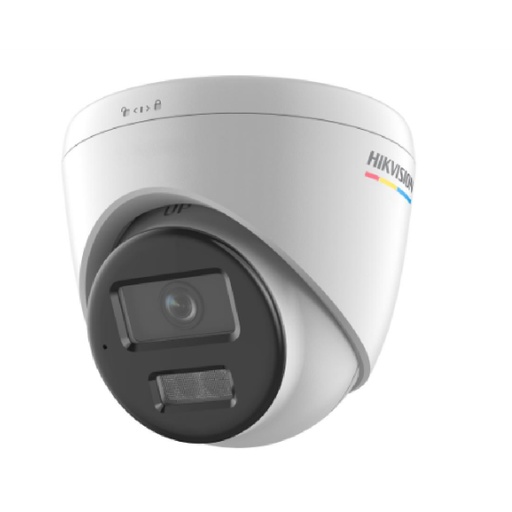 [DS-2CD1347G2H-LIU] Hikvision Turret 4Mpx ColorVu con Micrófono IP67 H.265+ y Micro SD 512GB