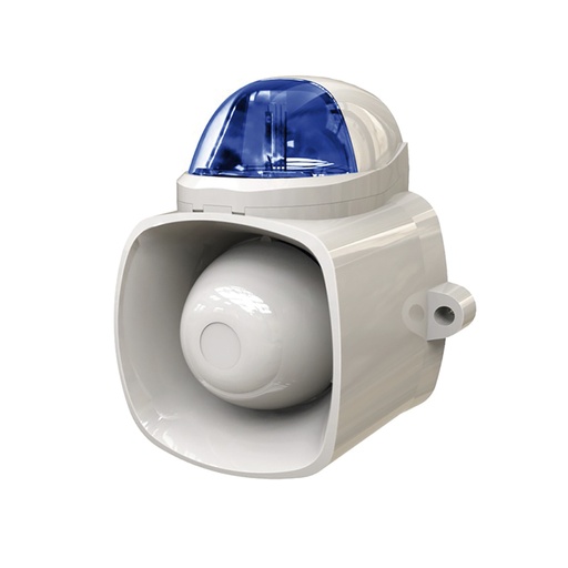 [ZDSH-128] Baykus Sirena con Luz Estroboscópica/ 20Wtt/ 120dB/ IP65