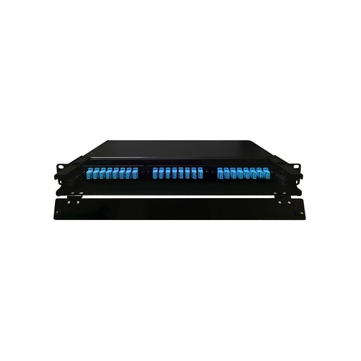 [GTK-FDP122-LC-UPC] Getek Panel de Distribucion de Fibra FDP de 12 Puertos Duplex LC/UPC SM con Pigtail Incluido/ 23128-028-5