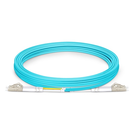 [FAM55-2-OM4-3] Linkbasic Patch Cord Fibra Conexion LC-LC Multimodo Duplex OM4 3 Mts