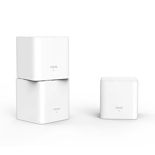 [MW3(3-pack)] Tenda Sistema WiFi Malla para el Hogar/ Mesh Router WiFi AC1200 de Doble Banda