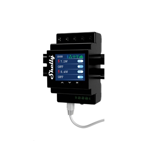 [Shelly 4PM PRO] Shelly Pro 4 Rele Din WiFi Shelly Pro 4