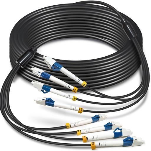 [GTK-PCSM2-LC UPC/LC UPC-3] GETEK Patchcords Singlemode Duplex LC/LC UPC, 3M, 3.0*6.0mm, PVC Jacket/ 21222003-028-3