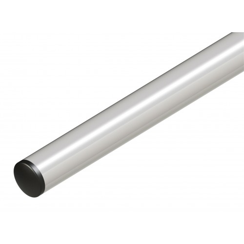 [BA/60/3] Roger Asta Cilíndrica de Aluminio / Accesorios Barrera / Longitud 3 Metros / Montaje Vertical
