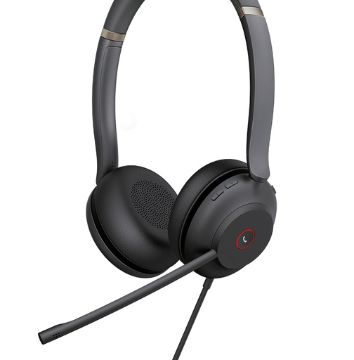 [UH37 Dual UC] Yaelink Auricular UYaelink Auricular USB con Doble Cancelación de Ruido/ tecnología Yealink Acoustic Shield/ Sonido Estéreo y Ecualizador DinámicoSB con Doble Cancelación de Ruido
