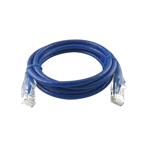 [CAA01-UC6A-1-B] Linkbasic Patch Cord CAT6 1 Mts Azul