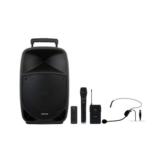 [MALIBU-312] Fonestar Altavoz Portatil 12´´ / Incluye Microfono/ Alta Calidad en Audio