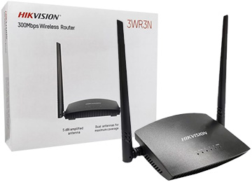 [DS-3WR3N] Hikvision 300M Router Inalambrico/ 5dBI/ 18dBM