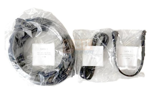 [DS-D40W-2F*PC] Hikvision KIT de Cables de Conexion Compatibles con BW Y CW