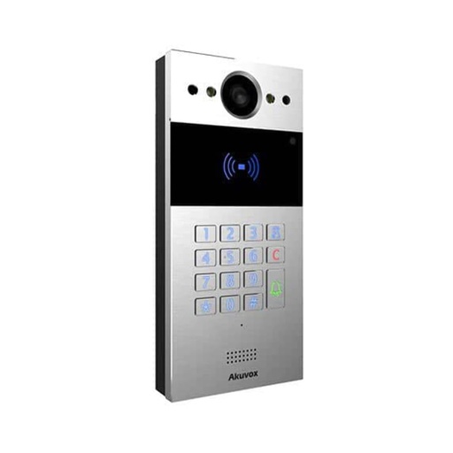 [R20K On-Wall] Akuvox Video Portero Automatico Numerico y Lector de Tarjetas
