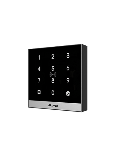 [A02S] Akuvox Control de Acceso Inteligente de PIN y Lector de Tarjetas