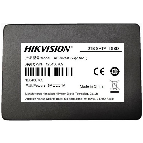 [AE-MW3SS3] Hikvision SSD de 2,5 pulgadas, TLC, SATAIII, 6 Gbps, S30KS001T, 0 ~ 70 ℃
