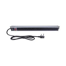 [CFU10-B-V1.5U-2.0] Linkbasic Unidad PDU de 10 vías para Reino Unido, vertical, 1,5 U, cable de 2 M