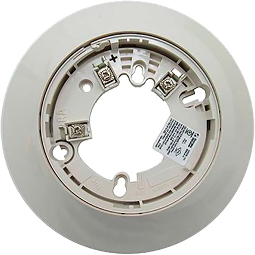 [B300-6] Silent Knight Base de 6 Pulgadas para Detectores Notifier/ Farenhyt / Fire-Lite/ en Color Blanco