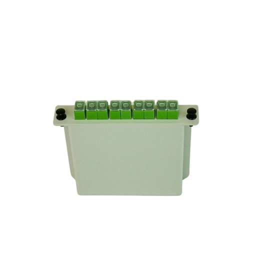 [GTK-TB1X8-SCAPC-L] GETEK Caja de Terminales FTTH (con splitter 1x8 SC/APC cargado) 22317-028-1