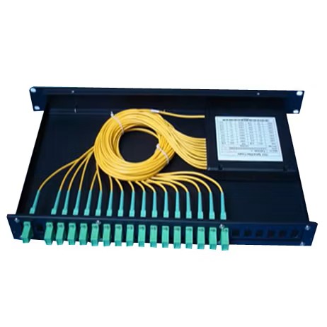 [GTK-TB1X16-SCAPC-L] GETEK Caja de Terminales FTTH (con splitter 1x16 SC/APC cargado) 22314-028-1