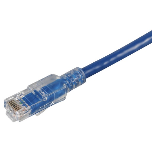 [CAA01-UC6A-0.2-B] Linkbasic Pach Cord CAT6A 0.2 mts Azul