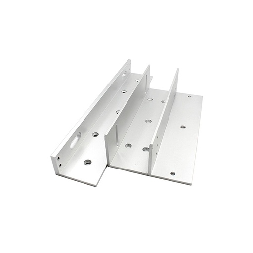 [ZL BRACKET 2S 180KG] Baykus Soporte en Z y L para Cerraduras Magnéticas, Adaptable a Puertas de Vidrio/180kg BK-C-LOCK 2S