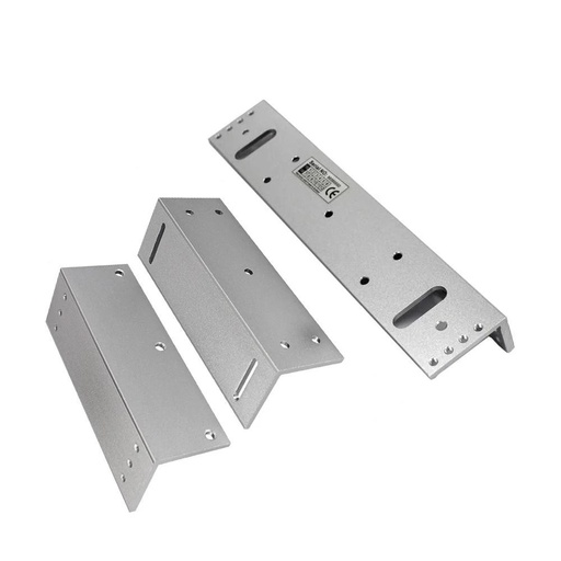 [ZL BRACKET 3S 280GK] Baykus Soporte en Z y L para Cerraduras Magnéticas, Adaptable a Puertas de Vidrio/ 280KG/  BK-C-LOCK 3S