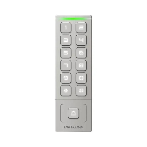 [DS-K1T809EWX] Hikvision Terminal de Tarjetas EM/1000 Usuarios y 5000 Tarjetas