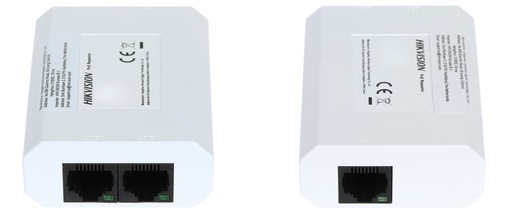 [DS-3E0503DP-E/R] Hikvision Extensor PoE+ (30 Watts de Entrada y Salida) 1000 Mbps con 2 Salidas